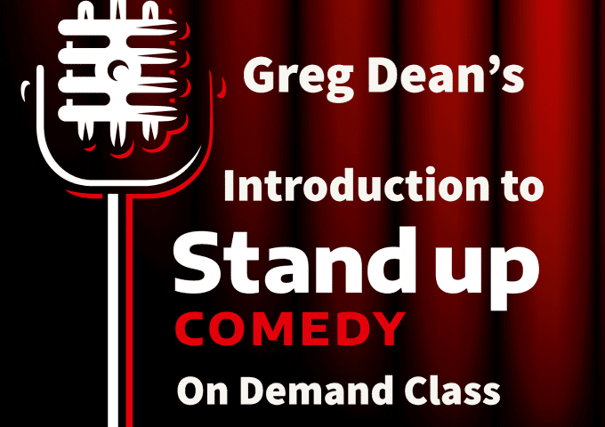 introduction to stand up comedy on demand class with Greg Dean