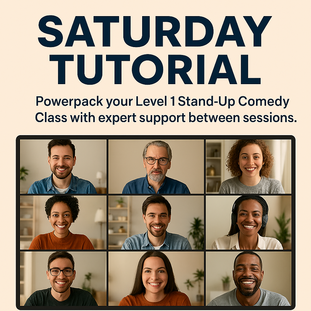 Greg Dean's Stand Up Comedy Saturday Tutorial