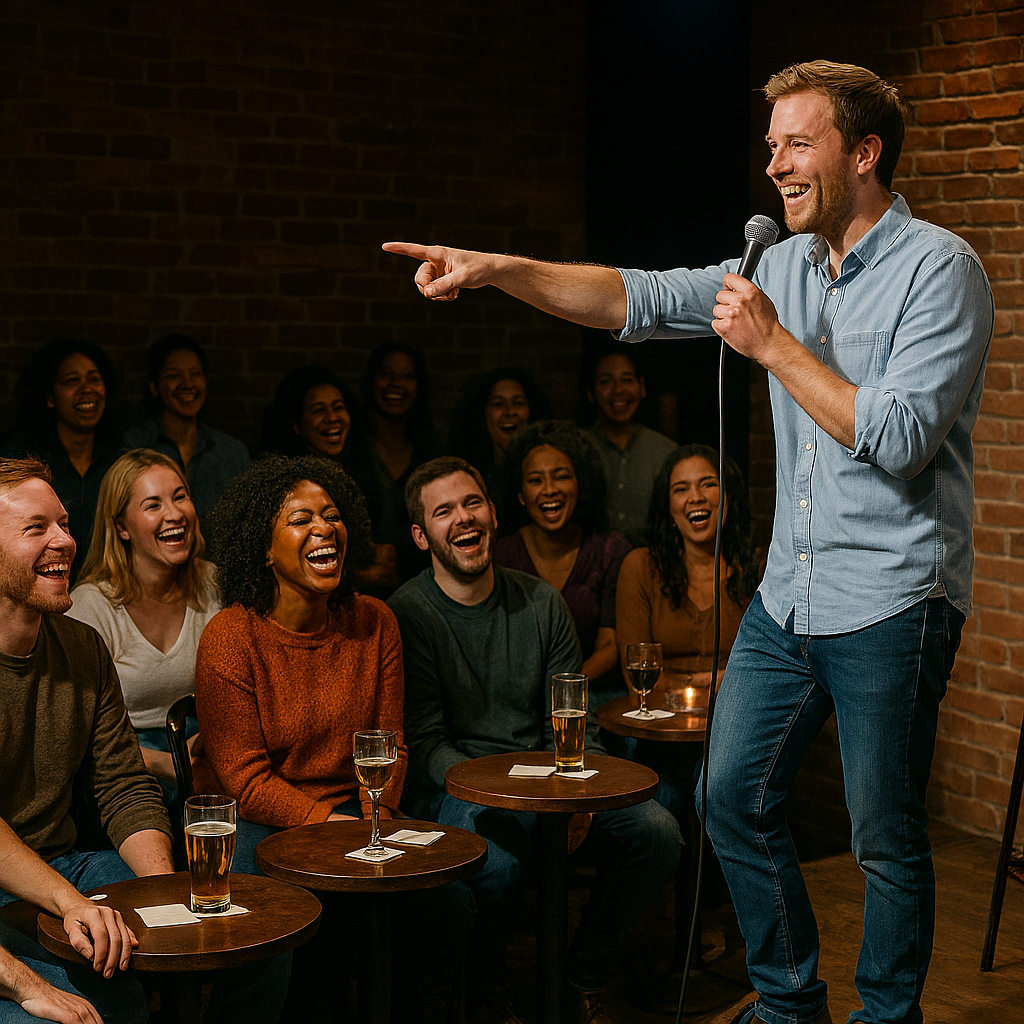 crowd work stand-up comedy greg dean
