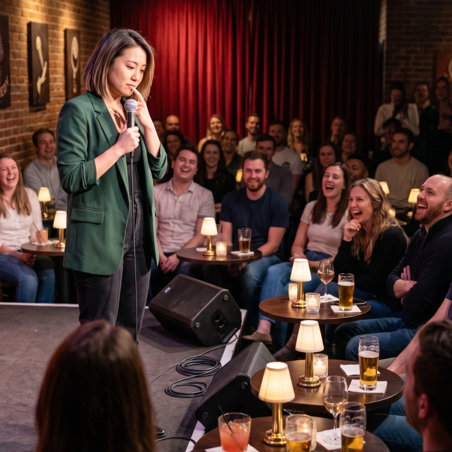 crowd work stand up comedy classes greg dean