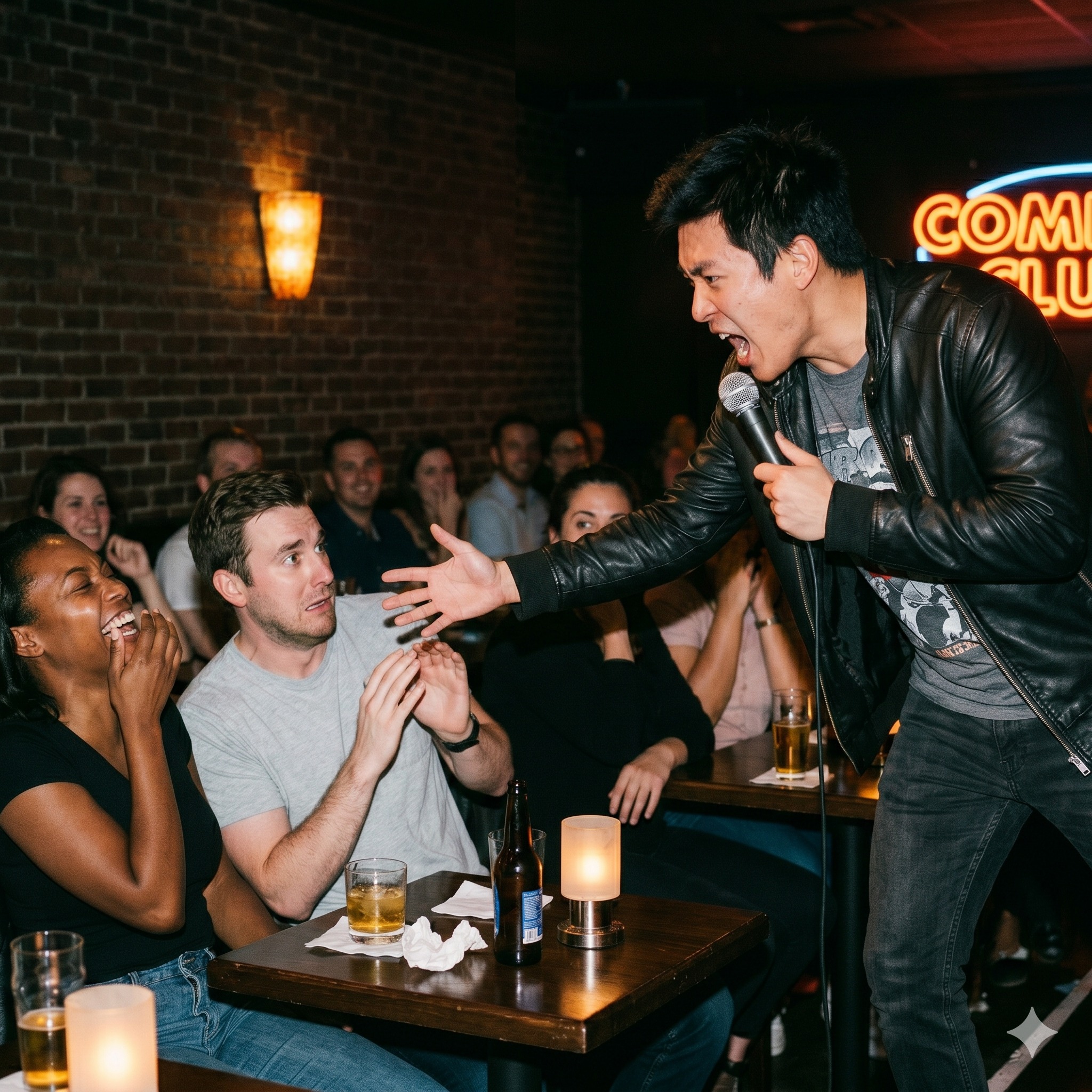 crowd work stand up comedy